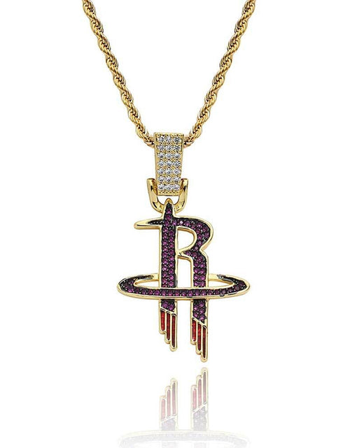 Load image into Gallery viewer, Bling Proud X NBA Houston Rockets Pendant by Bling Proud | Urban Jewelry Online Store

