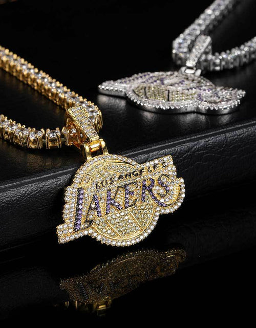 Load image into Gallery viewer, Bling Proud X NBA Los Angeles Lakers Pendant by Bling Proud | Urban Jewelry Online Store
