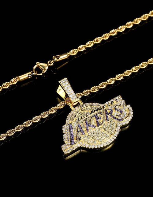 Load image into Gallery viewer, Bling Proud X NBA Los Angeles Lakers Pendant by Bling Proud | Urban Jewelry Online Store
