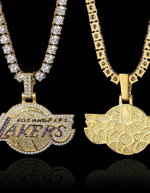 Load image into Gallery viewer, Bling Proud X NBA Los Angeles Lakers Pendant by Bling Proud | Urban Jewelry Online Store
