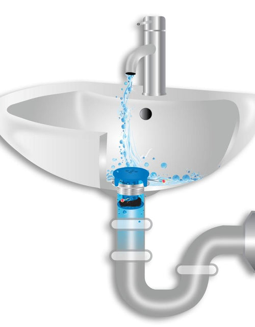 Load image into Gallery viewer, SinkShroom® (Blue) The Hair Catcher That Prevents Clogged Bathroom Sink Drains by TubShroom.com
