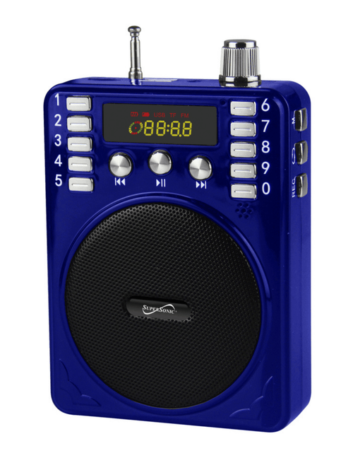 Load image into Gallery viewer, Bluetooth Portable PA System - Blue
