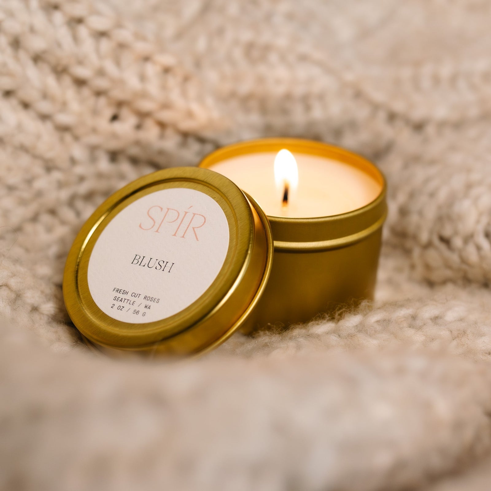 Blush – 2 oz Candle by Spír Candle Co.
