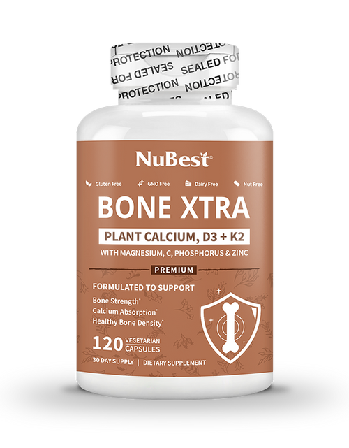 Load image into Gallery viewer, Bone Xtra, Plant-Based Formula for Teens &amp; Adults, 120 Vegan Capsules by NuBest Nutrition®
