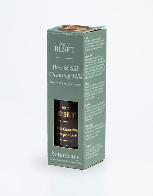 Load image into Gallery viewer, No. 1 RESET - Rose &amp; Silk Cleansing Milk by Botanicary Skincare
