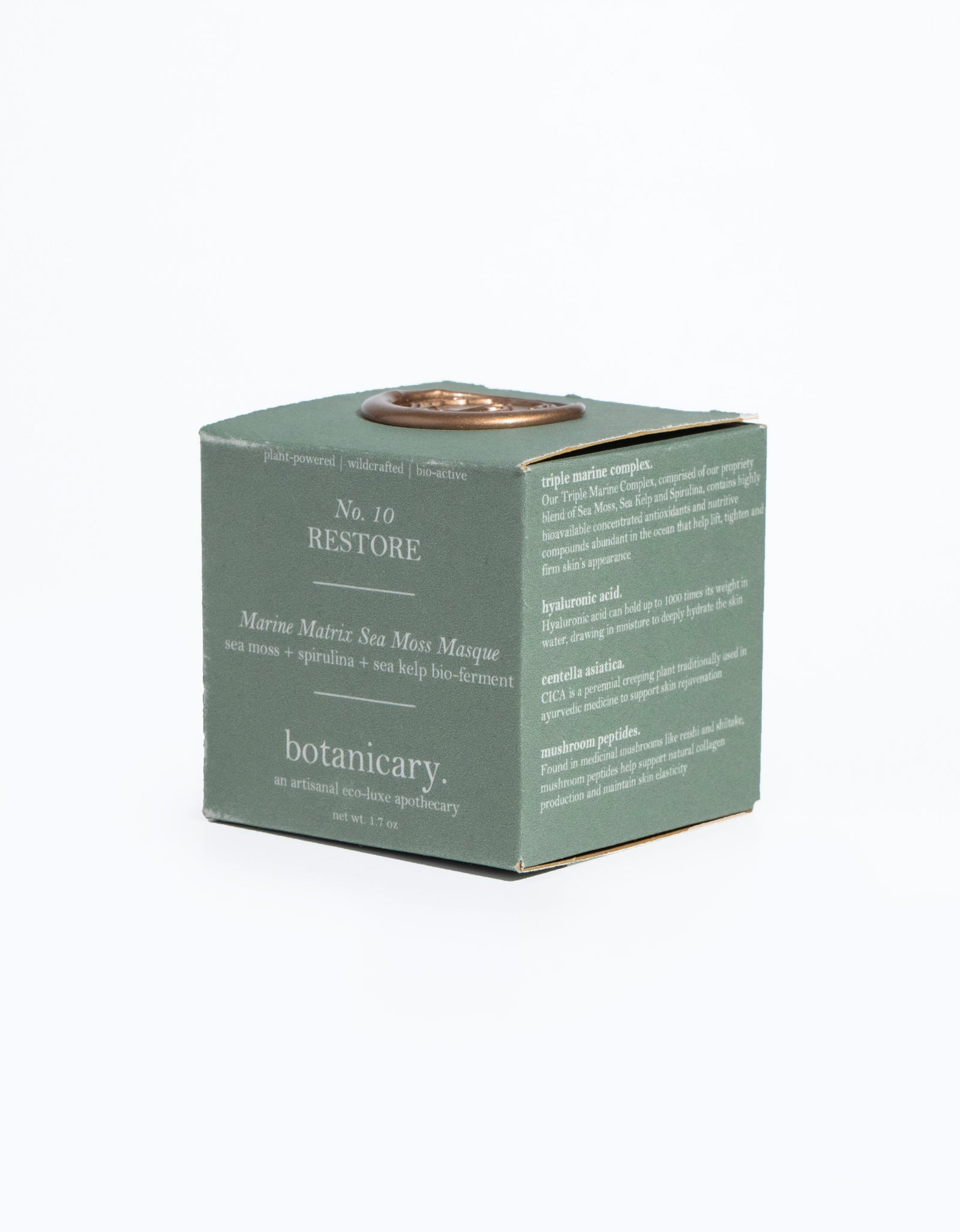 No. 10 RESTORE - Marine Matrix Sea Moss Masque by Botanicary Skincare