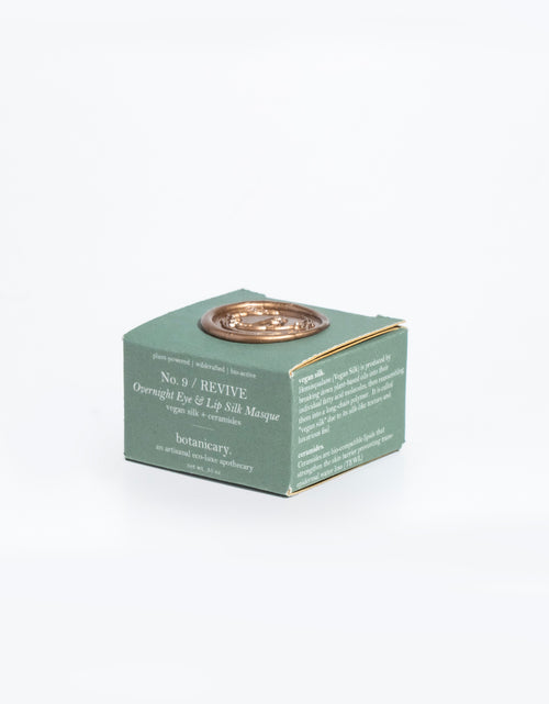 Load image into Gallery viewer, No. 9 REVIVE - Overnight Eye &amp; Lip Silk Emollient Masque by Botanicary Skincare
