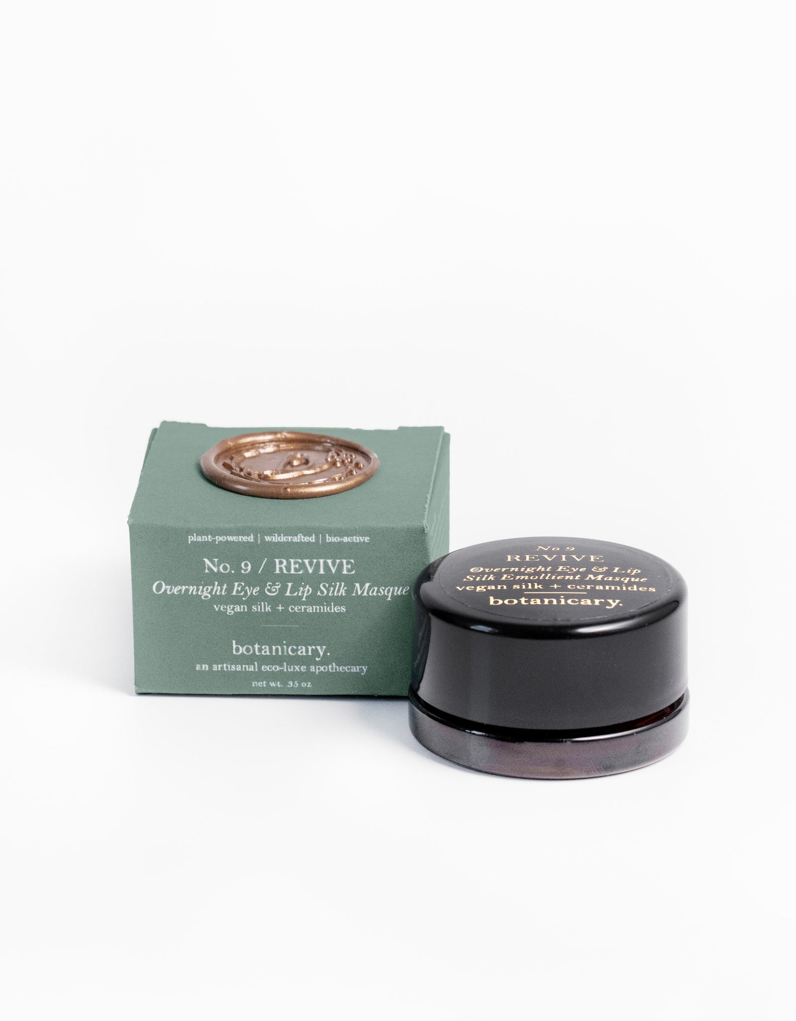 No. 9 REVIVE - Overnight Eye & Lip Silk Emollient Masque by Botanicary Skincare