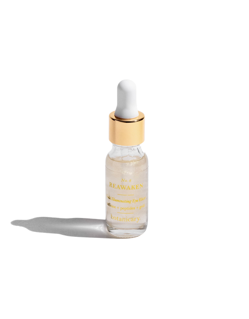 Load image into Gallery viewer, No. 8 REAWAKEN - 24k Gold Illuminating Eye Elixir by Botanicary Skincare
