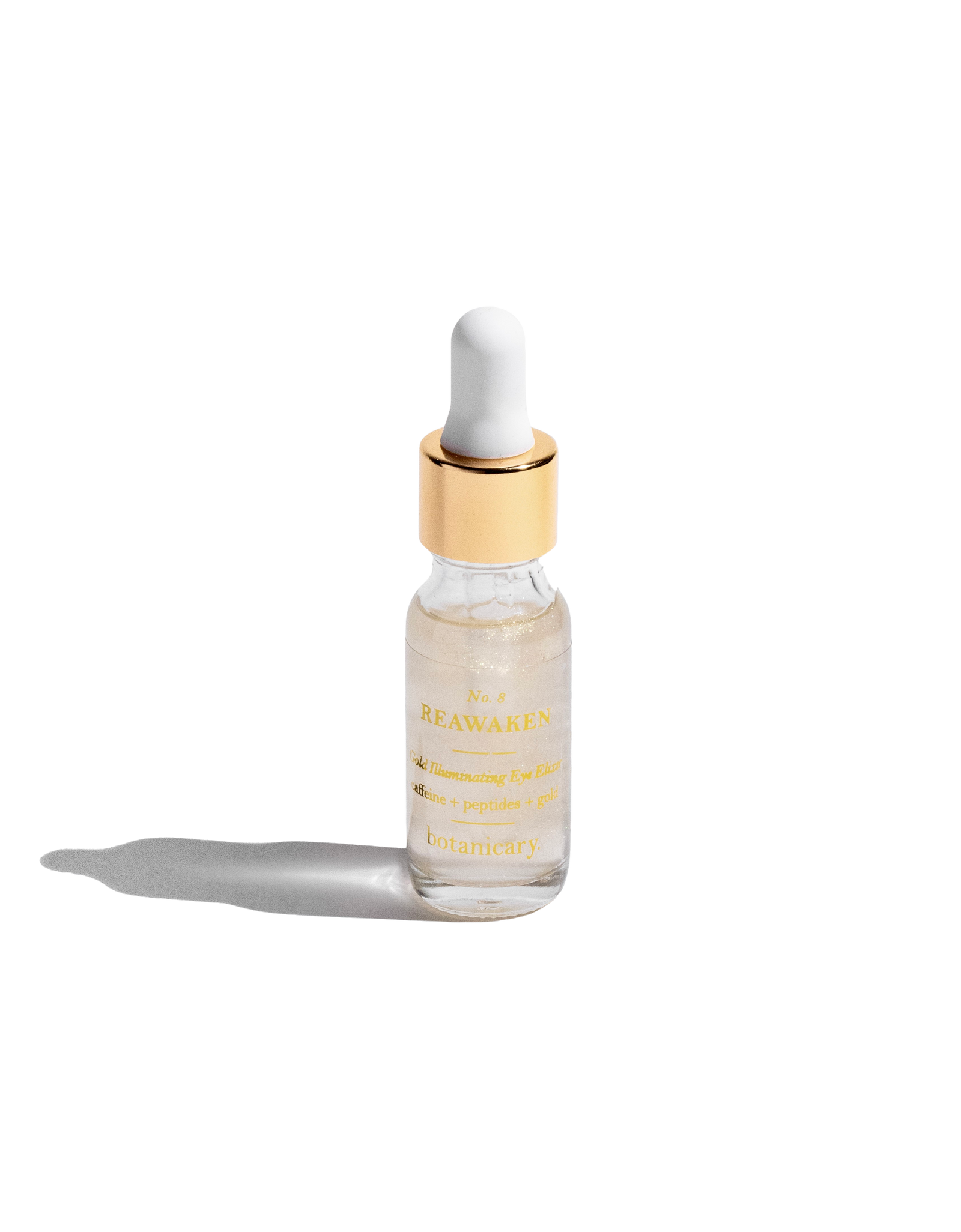 No. 8 REAWAKEN - 24k Gold Illuminating Eye Elixir by Botanicary Skincare