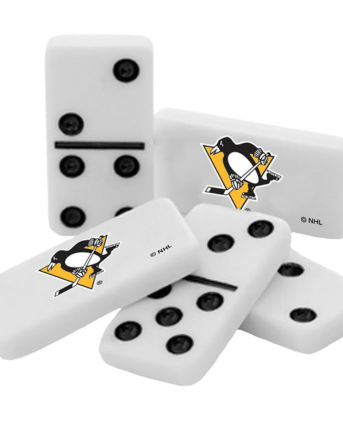 Load image into Gallery viewer, Pittsburgh Penguins Dominoes by MasterPieces Puzzle Company INC
