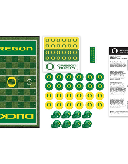 Load image into Gallery viewer, Oregon Ducks Checkers Board Game by MasterPieces Puzzle Company INC
