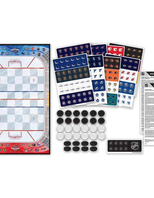 Load image into Gallery viewer, NHL - League Checkers Board Game by MasterPieces Puzzle Company INC
