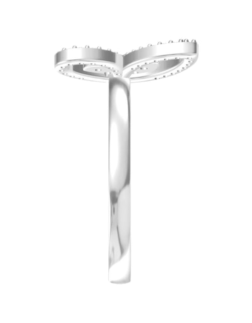 Load image into Gallery viewer, Crystal Butterfly Ring - 4 Sizes by Donatello Gian
