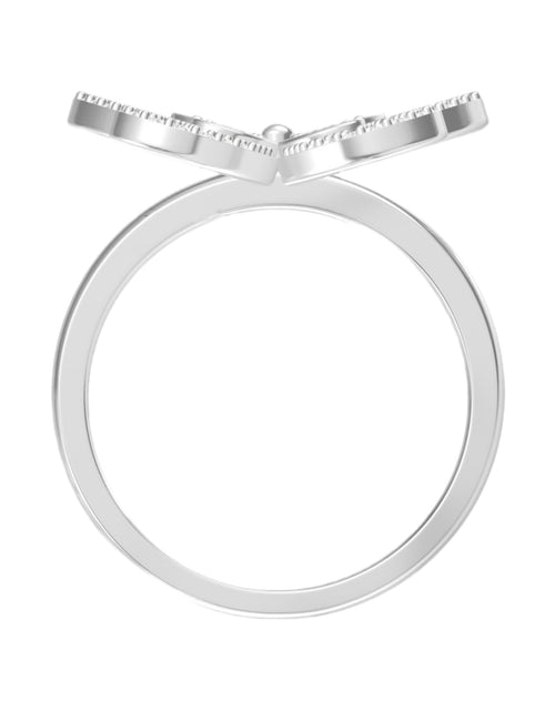 Load image into Gallery viewer, Crystal Butterfly Ring - 4 Sizes by Donatello Gian

