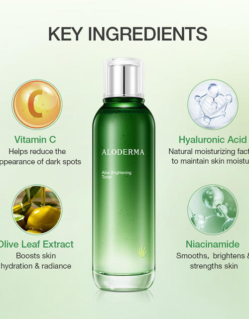 Load image into Gallery viewer, Aloe Brightening Toner by ALODERMA

