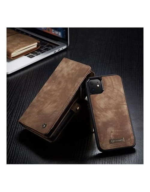 Load image into Gallery viewer, Luxury Leather Wallet with 11 Card Holders And Detachable Phone Case for Samsung Note 10 Plus A20 A50 A70 A80 S9 S8 Note 9 by Js House
