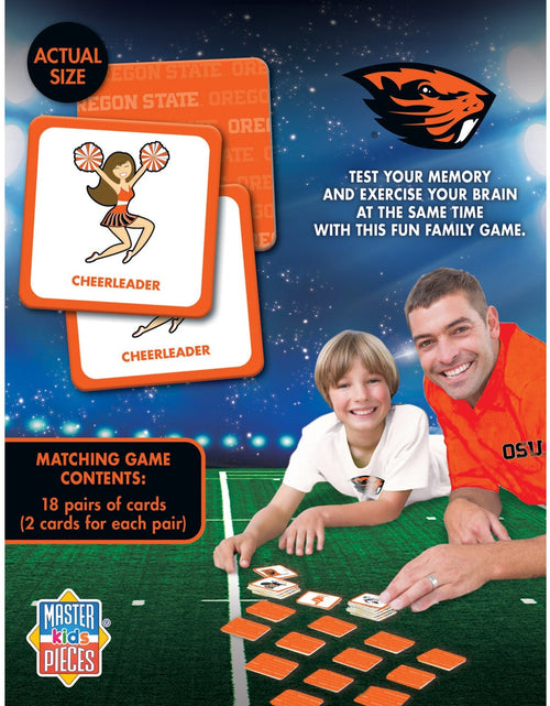 Load image into Gallery viewer, Oregon State Beavers Matching Game by MasterPieces Puzzle Company INC
