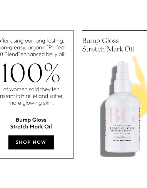 Load image into Gallery viewer, Bump Gloss Stretch Mark Oil by The Spoiled Mama
