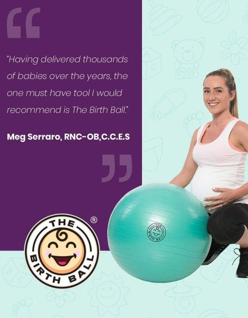Load image into Gallery viewer, Buy The Birth Ball | # 1 Selling Birthing Ball For Pregnancy and Labor - FREE Rush Shipping by The Birth Ball
