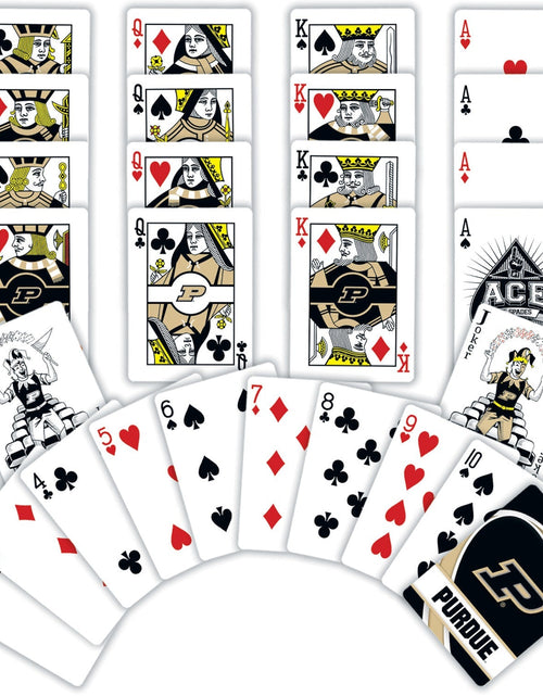 Load image into Gallery viewer, Purdue Boilermakers Playing Cards - 54 Card Deck by MasterPieces Puzzle Company INC
