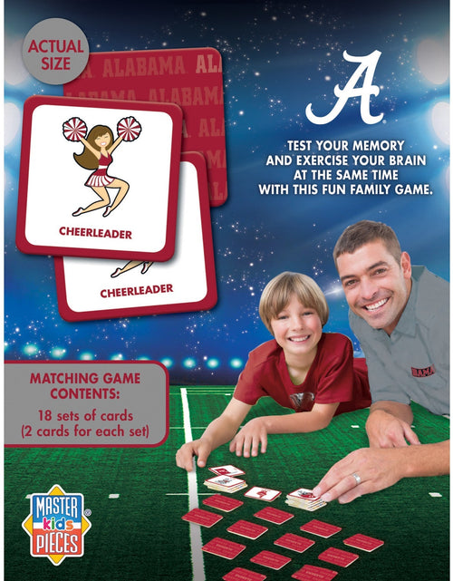 Load image into Gallery viewer, Alabama Crimson Tide Matching Game by MasterPieces Puzzle Company INC
