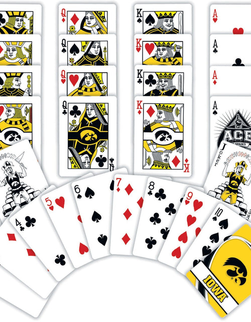 Load image into Gallery viewer, Iowa Hawkeyes Playing Cards - 54 Card Deck by MasterPieces Puzzle Company INC
