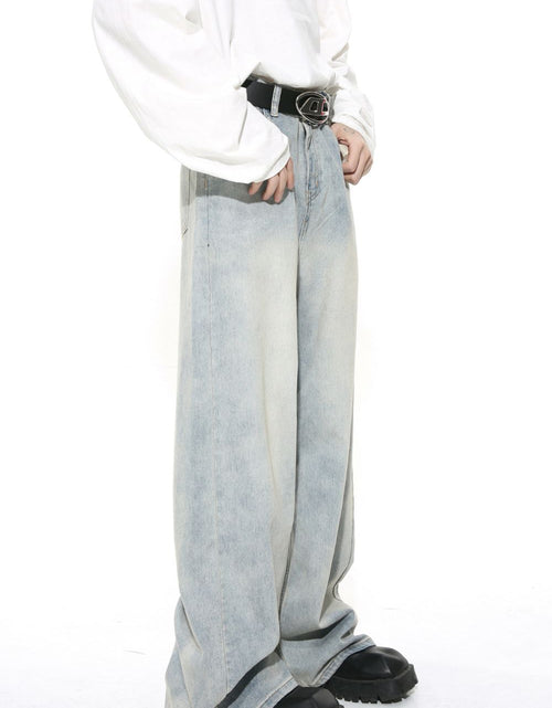 Load image into Gallery viewer, Washed Straight Leg Jeans

