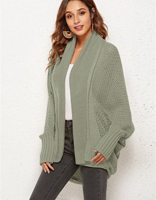 Load image into Gallery viewer, Angel Wings Open Front Batwing Sleeve Cardigan
