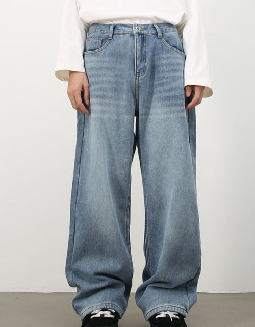 Load image into Gallery viewer, Men's Wide Leg Jeans
