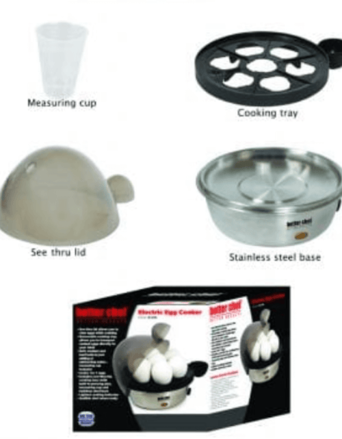 Load image into Gallery viewer, Better Chef 7-Egg Stainless Steel Electric Egg Cooker by Jupiter Gear Home
