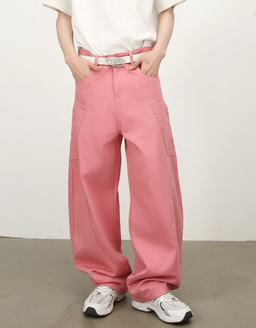 Load image into Gallery viewer, Men's Mid Rise Wide Leg Jeans
