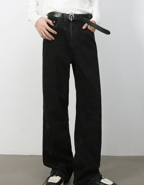 Load image into Gallery viewer, Men's Baggy Jeans with Pockets
