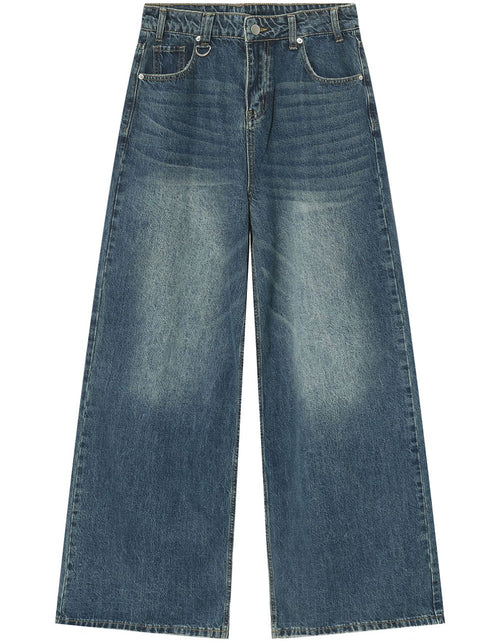 Load image into Gallery viewer, Wide Leg Jeans with Pockets
