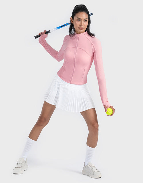 Load image into Gallery viewer, Millennia Zip-Up Long Sleeve Sports Jacket
