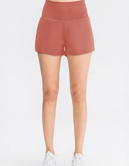 Load image into Gallery viewer, Wide Waistband Sports Shorts with Pockets
