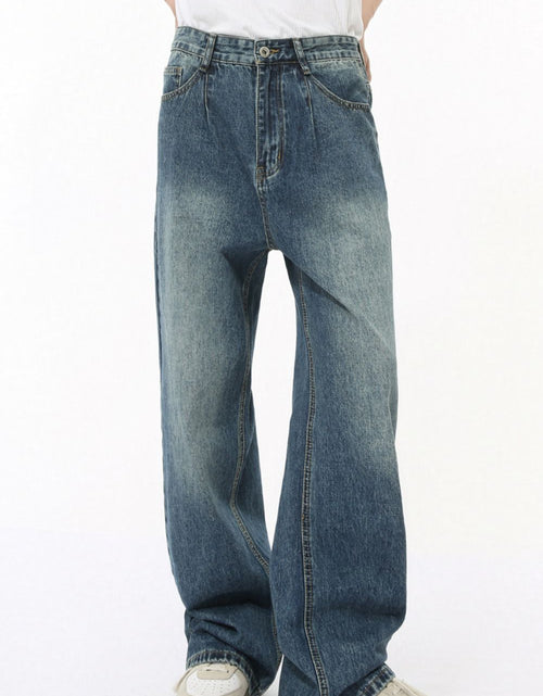 Load image into Gallery viewer, Mid Rise Wide Leg Jeans with Pockets
