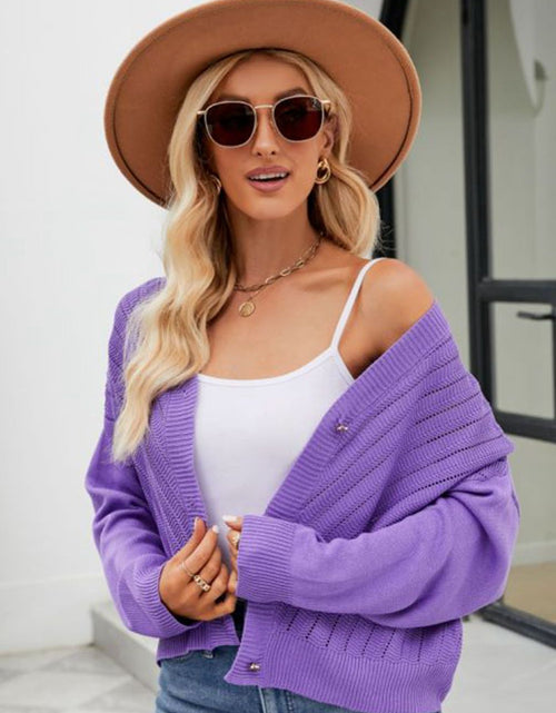 Load image into Gallery viewer, V-Neck Button Down Cardigan

