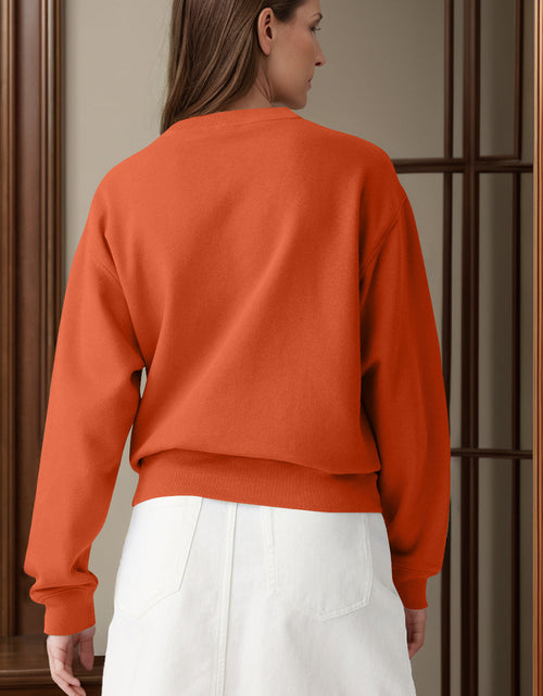 Load image into Gallery viewer, Round Neck Long Sleeve Sweatshirt
