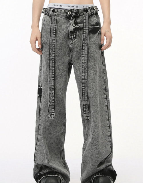 Load image into Gallery viewer, Wide Leg Jeans with Pockets
