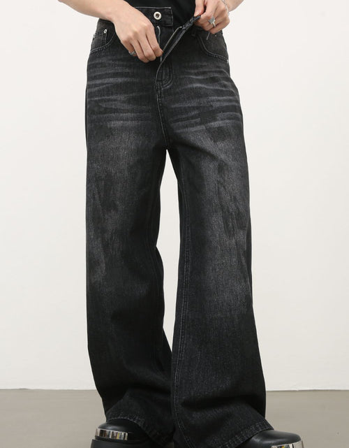 Load image into Gallery viewer, Men's Cat's Whisker Wide Leg Jeans
