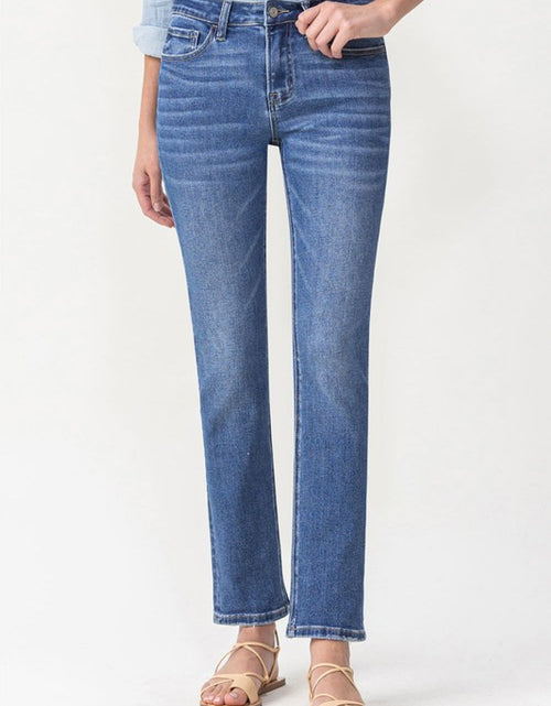 Load image into Gallery viewer, Lovervet Full Size Maggie Midrise Slim Ankle Straight Jeans
