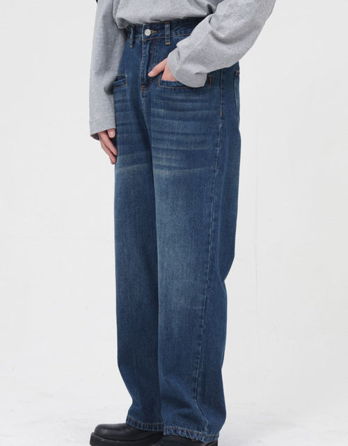 Load image into Gallery viewer, Front Pockets Baggy Jeans
