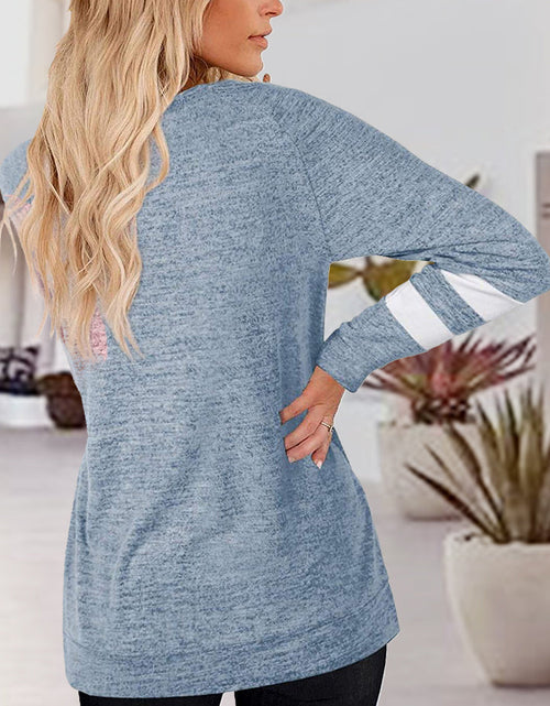 Load image into Gallery viewer, V-Neck Raglan Sleeve T-Shirt
