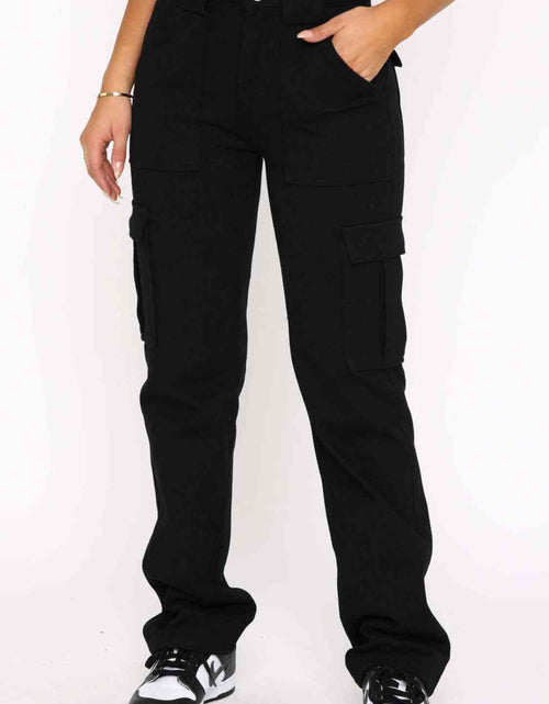 Load image into Gallery viewer, Straight Leg Cargo Pants
