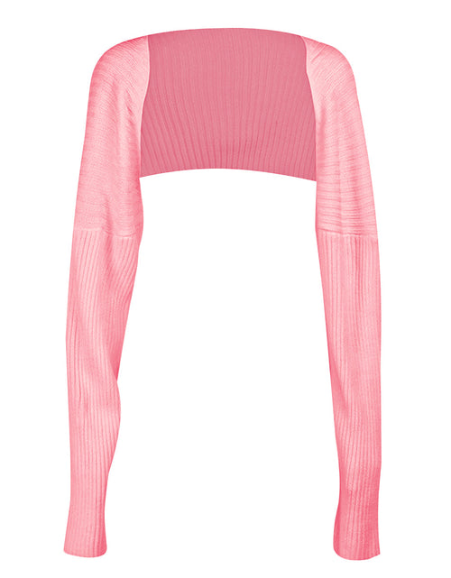 Load image into Gallery viewer, Long Sleeve Knit Bolero
