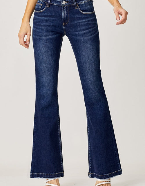 Load image into Gallery viewer, RISEN Full Size Low Rise Flare Jeans
