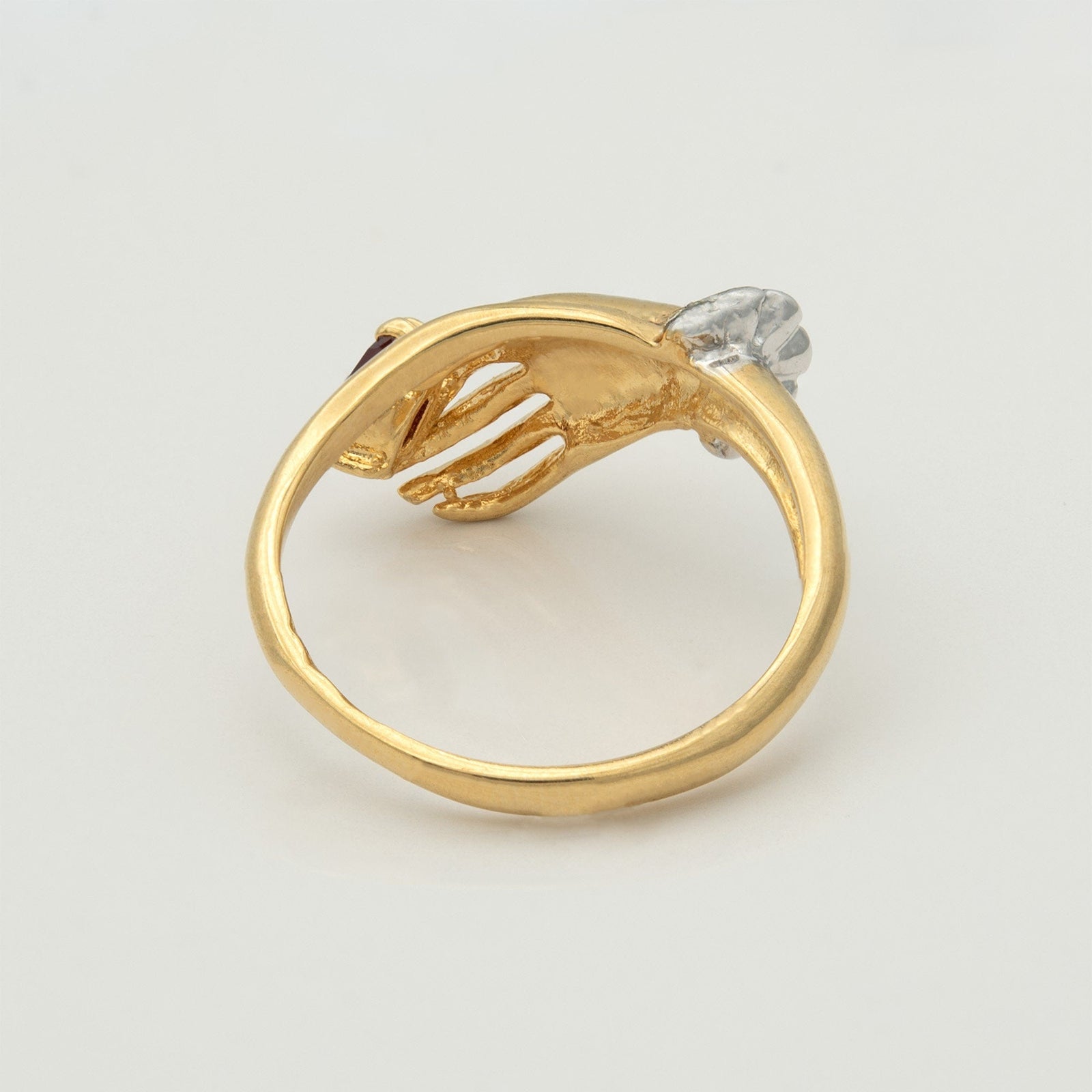 Vintage Austrian Crystals 18k Yellow Gold Matte or Polished Finish Made in USA by PVD Vintage Jewelry