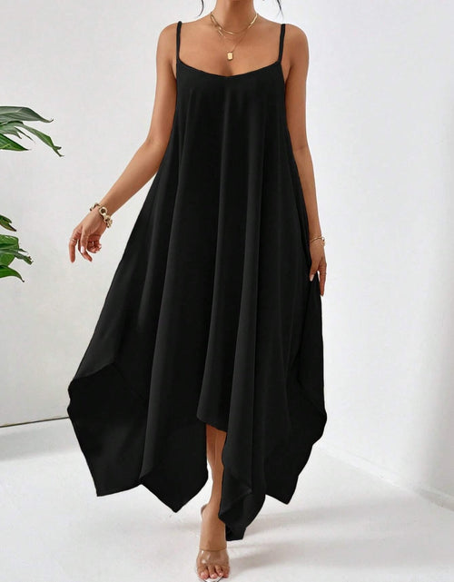 Load image into Gallery viewer, Scoop Neck Midi Cami Dress
