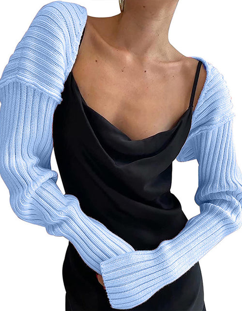 Load image into Gallery viewer, Long Sleeve Knit Bolero
